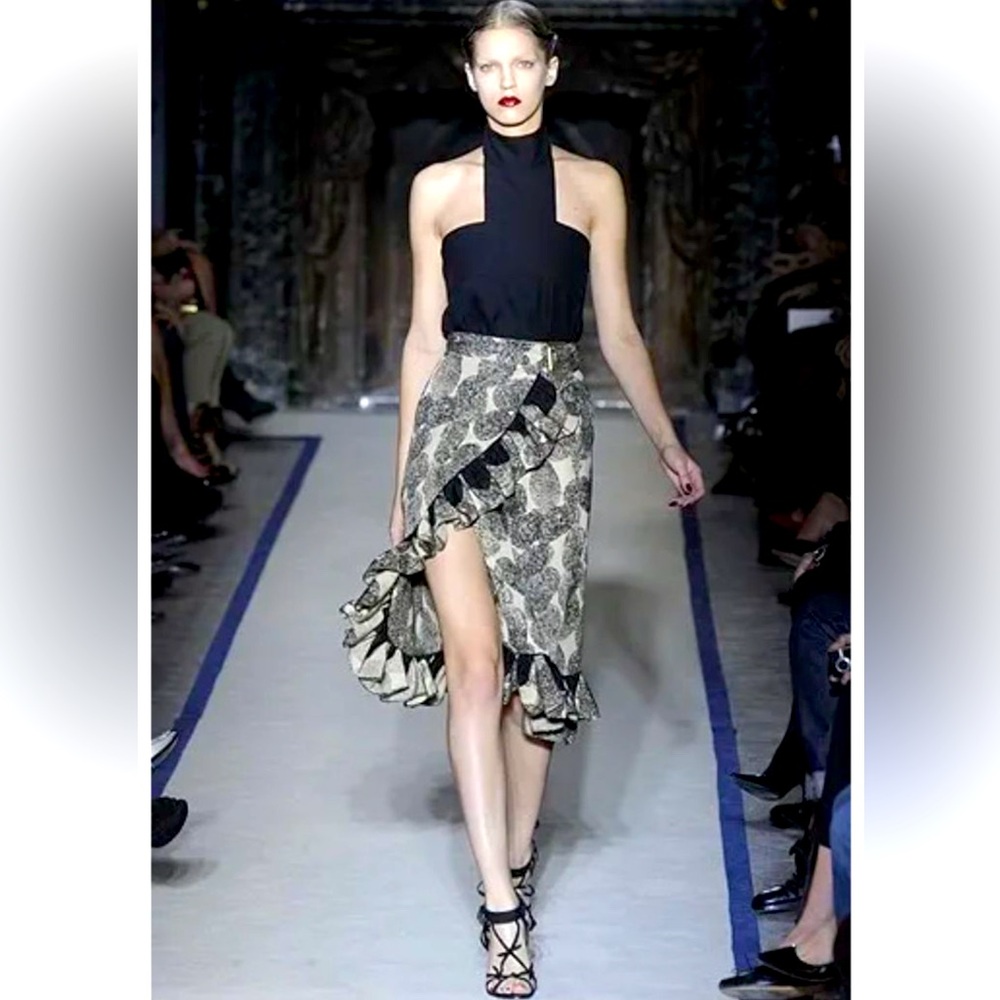 SOLD❣️Reserved for O./YSL Skirt•Spring 2011 Runway - Picture 1 of 13